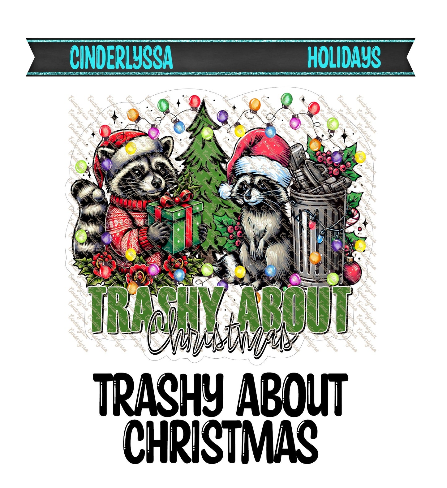 Trashy About Christmas Cardstock Silicone Mold, Aroma Bead Molds, Premium Thick Cardstock