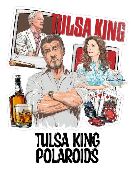 Tulsa King Polaroids Cardstock Silicone Mold, Aroma Bead Molds, Car Freshies, Premium Cardstock Images