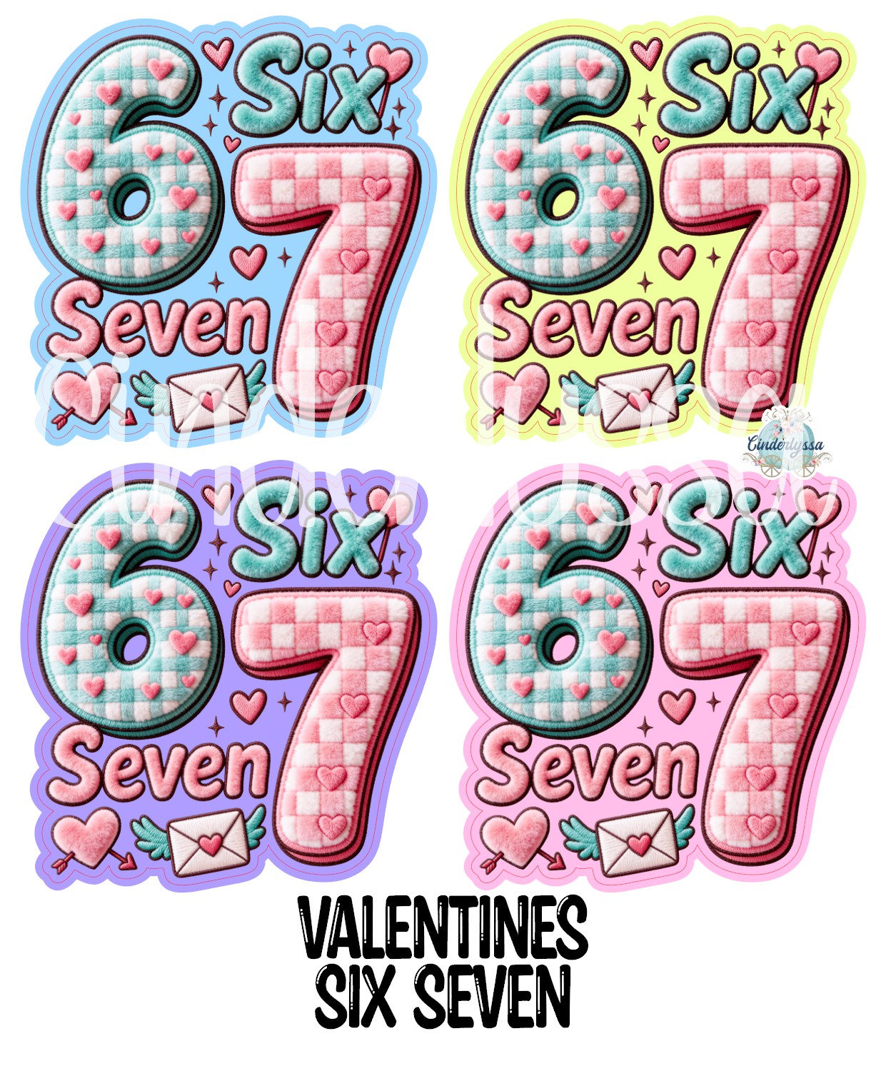 Valentine Six Seven Cardstock Silicone Mold, Aroma Bead Molds, Premium Cardstock Images