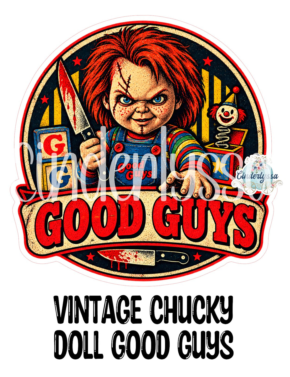 Vintage Chucky Doll Good Guys Cardstock Silicone Mold, Aroma Bead Molds, Premium Cardstock Images