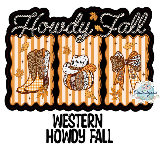 Western Howdy Fall Cardstock Silicone Mold, Aroma Bead Molds, Car Freshies, Premium Cardstock Images