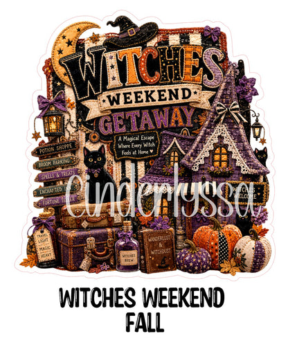 Witches Weekend Fall Cardstock Silicone Mold, Aroma Bead Molds, Premium Cardstock Images