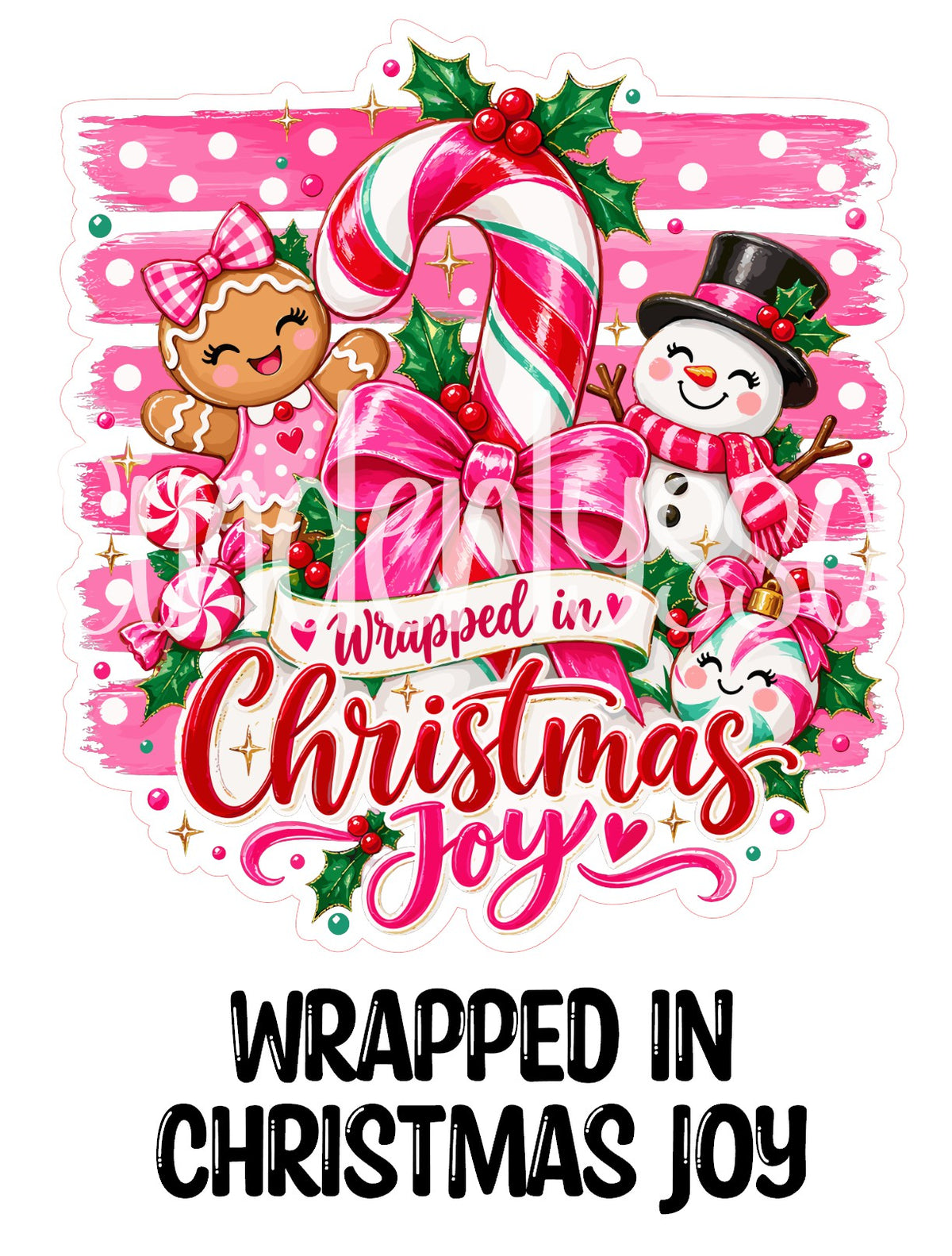 Wrapped In Christmas Joy Cardstock Silicone Mold, Aroma Bead Molds, Premium Cardstock Images