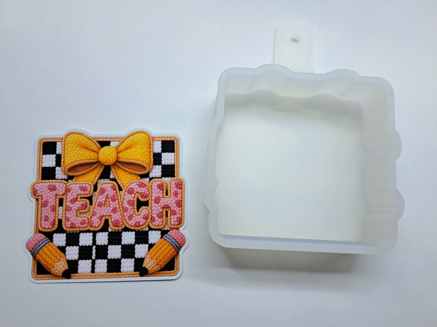 Faux Yarn Teach Cardstock Silicone Mold, Aroma Bead Molds, Premium Cardstock Images