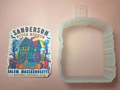 Sanderson Witch Museum Cardstock Silicone Mold, Aroma Bead Molds, Premium Cardstock Images