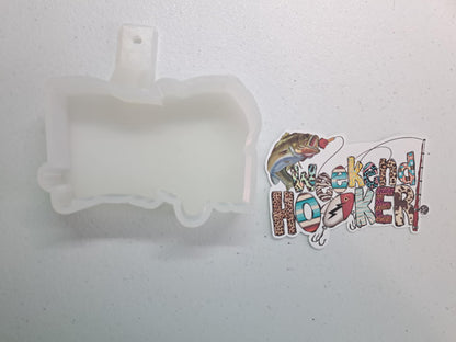Weekend Hooker Fishing Cardstock Silicone Mold, Aroma Bead Molds, Premium Cardstock Images