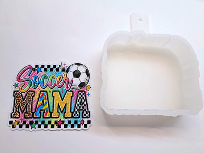 Soccer Mama Cardstock Silicone Mold, Aroma Bead Molds, Premium Cardstock