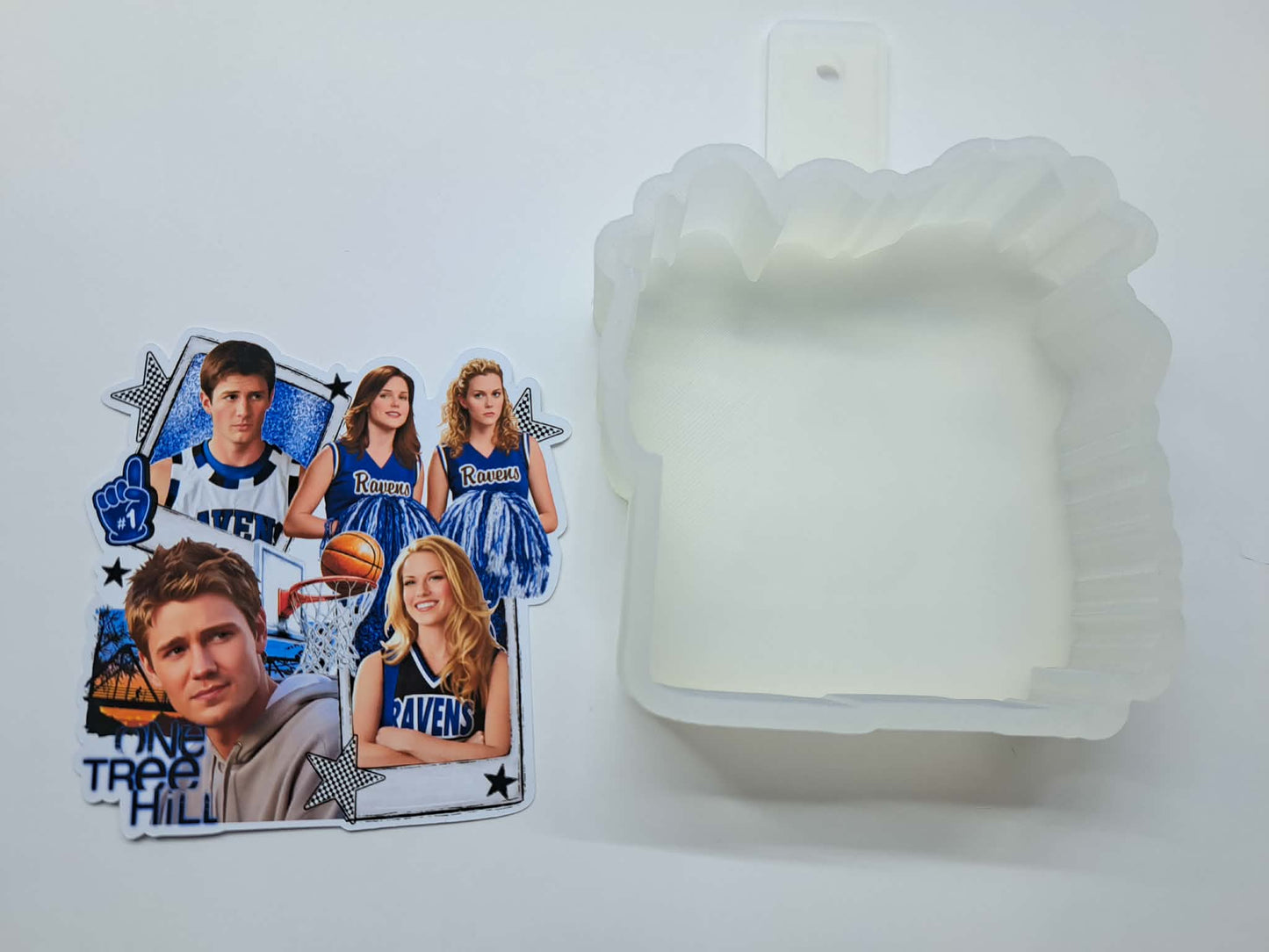 One Tree Hill Polaroids Cardstock Silicone Mold, Aroma Bead Molds, Car Freshies, Premium Cardstock Images