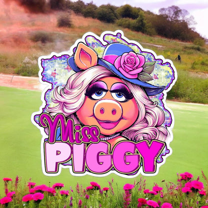 Miss Piggy: Muppets Cardstock Silicone Mold, Aroma Bead Molds, Premium Cardstock Images