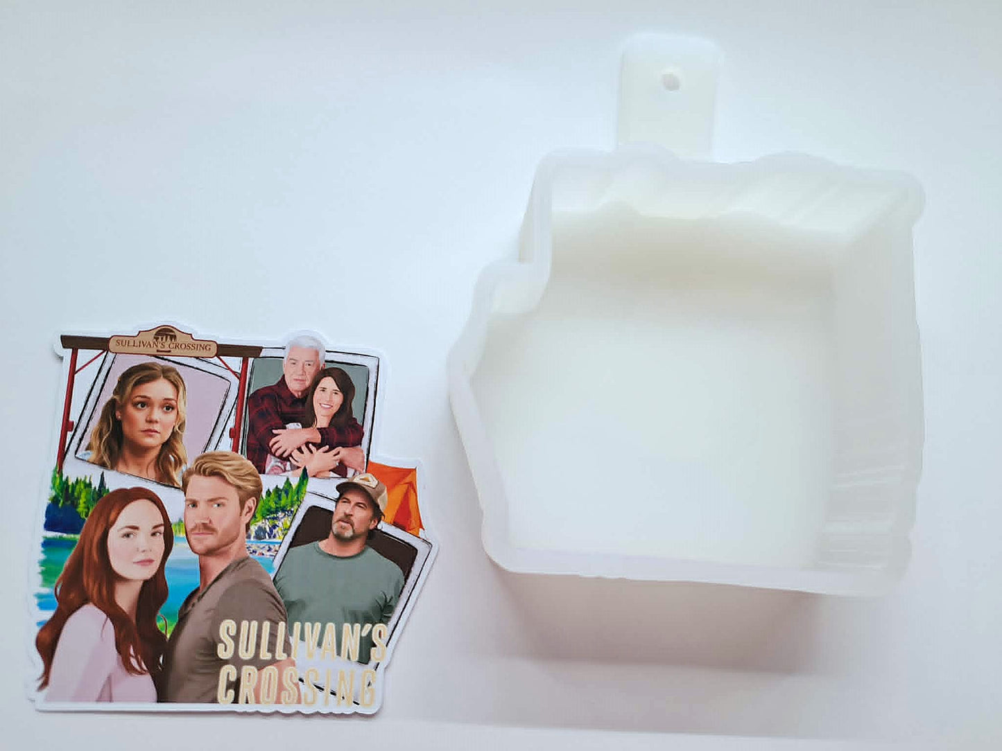 Sullivan's Crossing Polaroids Cardstock Silicone Mold, Aroma Bead Molds, Car Freshies, Premium Cardstock Images