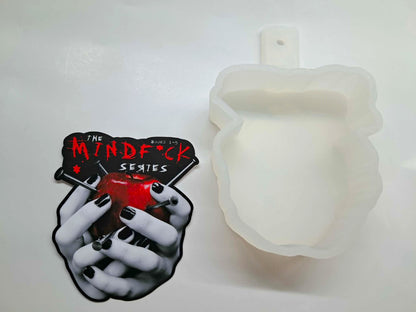 The Mindfuck Series: Apple with Nails Cardstock Silicone Mold, Aroma Bead Molds, Premium Cardstock Images
