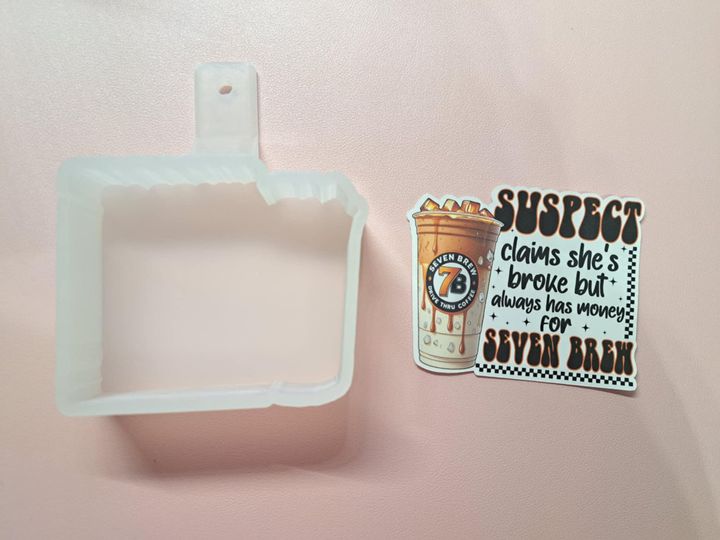 Suspect Claims She's or He's Broke But Seven Brew Cardstock Silicone Mold, Aroma Bead Molds