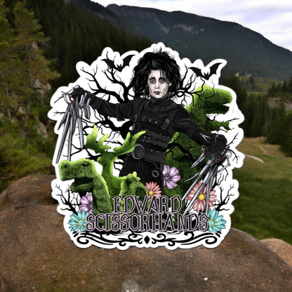 Edward Scissorhands - Movie Inspired Cardstock Silicone Mold, Aroma Bead Molds, Premium Cardstock Images