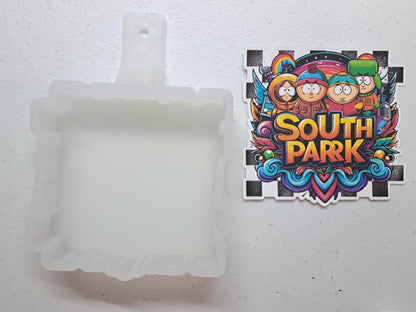 South Park Cardstock Silicone Mold, Aroma Bead Molds, Car Freshies, Premium Cardstock Images