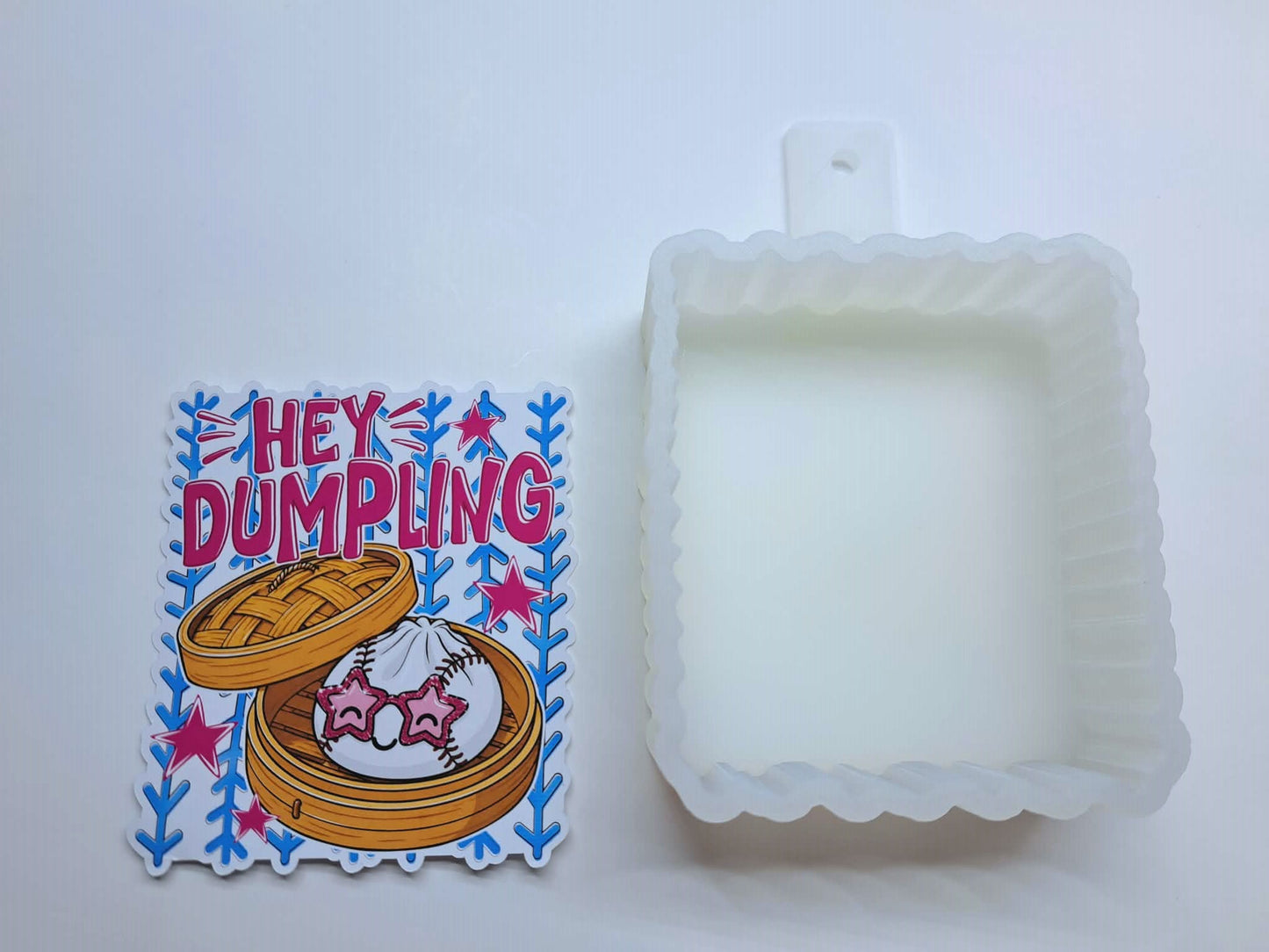 Hey Dumpling Baseball & Softball Cardstock Silicone Mold, Aroma Bead Molds, Car Freshie Mold, Premium Cardstock Images