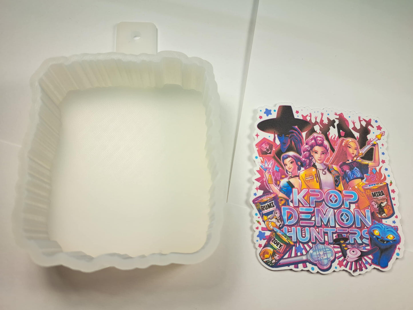 KPOP Demon Hunters: Anime Cardstock Silicone Mold, Aroma Bead Molds, Premium Cardstock Images