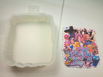 KPOP Demon Hunters: Anime Cardstock Silicone Mold, Aroma Bead Molds, Premium Cardstock Images