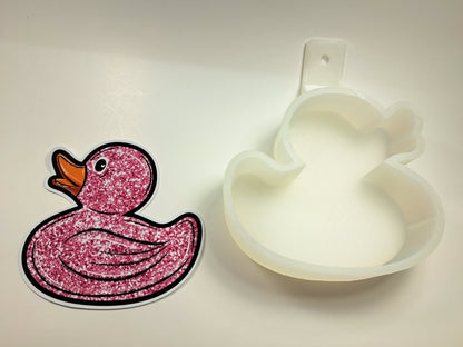 Rubber Ducky Cardstock Silicone Mold, Aroma Bead Molds, Premium Cardstock Images