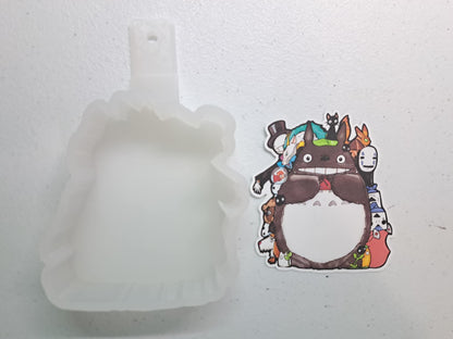 My Neighbor Totoro Cardstock Silicone Mold, Aroma Bead Molds, Premium Cardstock Images