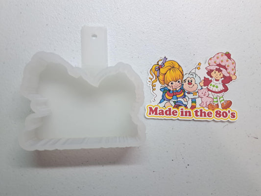 Made in the 80's: Cardstock Silicone Mold, Aroma Bead Molds, Premium Cardstock Images