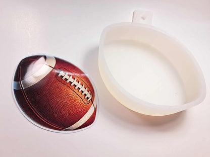 Football Cardstock Silicone Mold, Aroma Bead Molds, Premium Cardstock Images