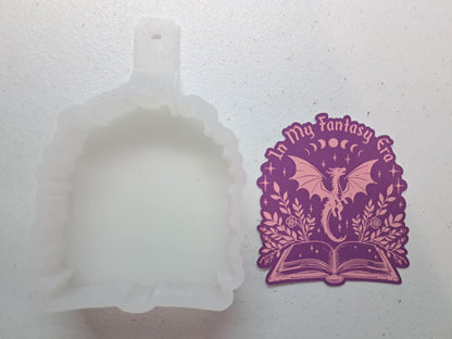 In My Fantasy Era Cardstock Silicone Mold, Aroma Bead Molds, Premium Cardstock Images