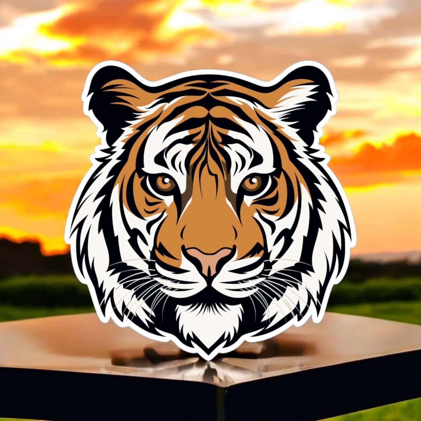 Tiger Head Cardstock Silicone Mold, Aroma Bead Molds, Premium Cardstock Images