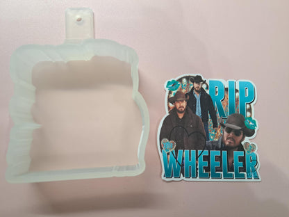 Rip Wheeler Cardstock Silicone Mold, Aroma Bead Molds, Premium Cardstock Images