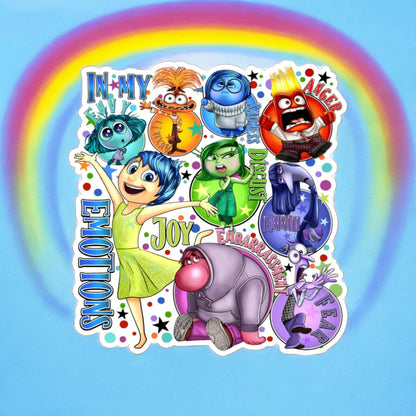 Inside Out: In My Emotions - Disney/Pixar Movie Inspired Cardstock Silicone Mold, Aroma Bead Molds, Premium Cardstock Images