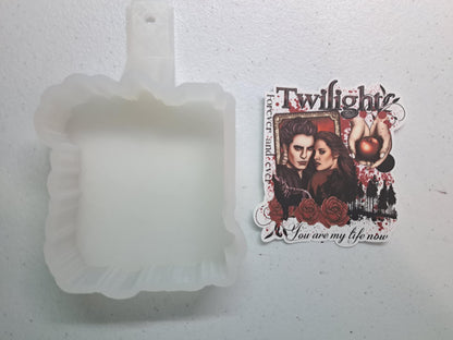 Twilight: Movie Inspired Cardstock Silicone Mold, Aroma Bead Molds, Premium Cardstock Images
