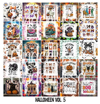 3 inch Square: Halloween Vol. 5 Theme Cardstock/Picture With Curved Edge Cardstock Silicone Mold, Aroma Bead Molds