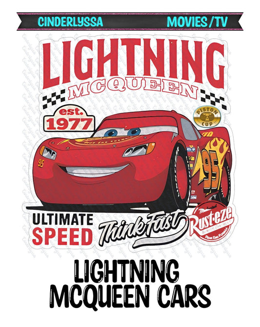 Lightning McQueen Cars for Silicone Mold, Aroma Bead Molds, Car Freshener Mold, Premium Cardstock Images