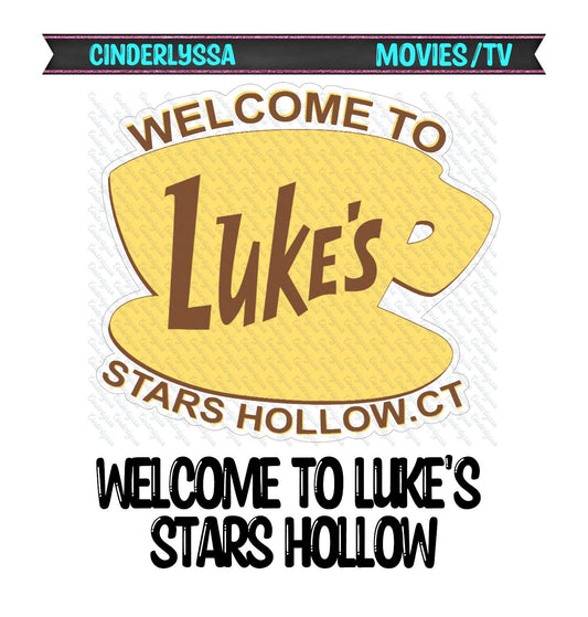 Welcome to Luke's Stars Hollow, CT Silicone Mold, Aroma Bead Molds, Car Freshener Mold, Car Freshies, Premium Cardstock Images