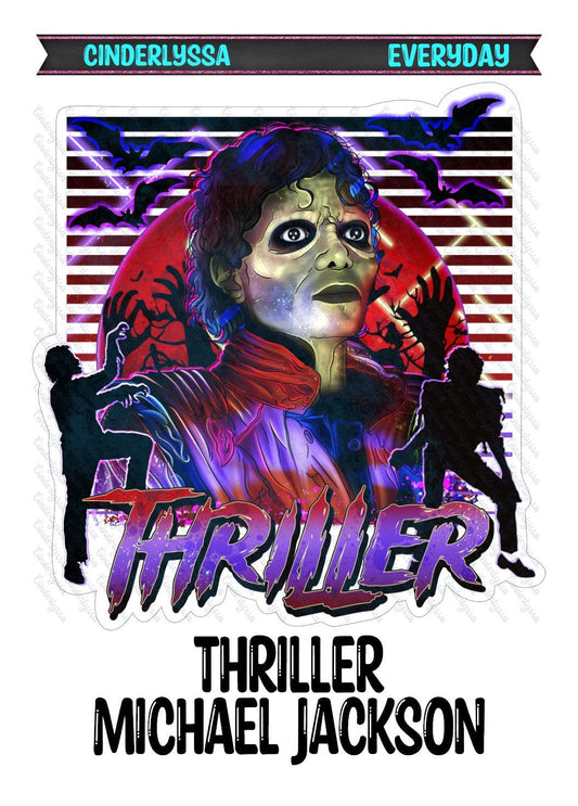 Thriller Michael Jackson Silicone Mold, Aroma Bead Molds, Car Freshener Mold, Premium Cardstock Images