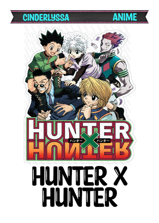 Hunter X Hunter Silicone Mold, Aroma Bead Molds, Car Freshener Mold, Premium Cardstock Images