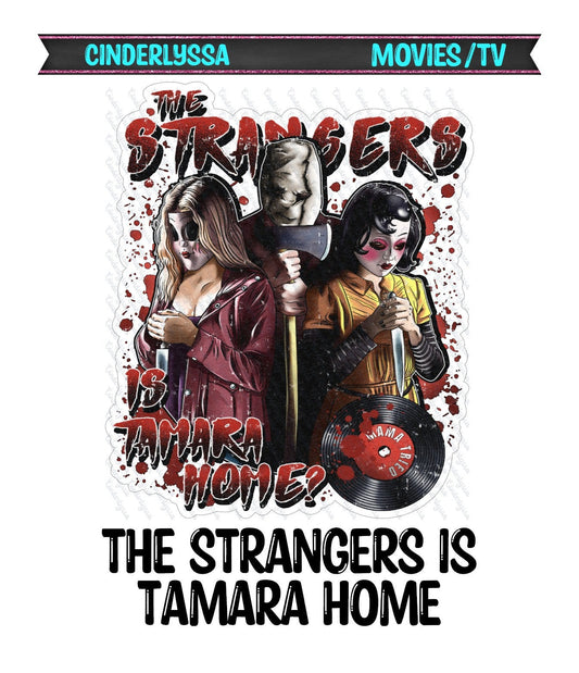 The Strangers is Tamara Home: Movie Inspired Silicone Mold, Aroma Bead Molds, Car Freshener Mold, Premium Cardstock Images