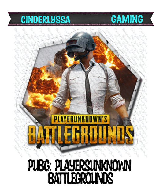 PUBG: PlayersUnknowns Battlegrounds Silicone Mold, Aroma Bead Molds, Car Freshener Mold, Premium Cardstock Images