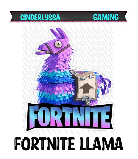 Fortnite Llama Silicone Mold, Aroma Bead Molds, Car Freshener Mold, Premium Cardstock Images