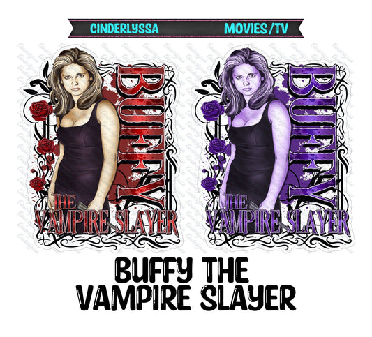 Buffy The Vampire Slayer: TV Show Inspired Silicone Mold, Aroma Bead Molds, Car Freshener Mold, Premium Cardstock Images