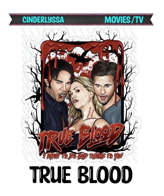 True Blood: TV Show Inspired Silicone Mold, Aroma Bead Molds, Car Freshener Mold, Premium Cardstock Images