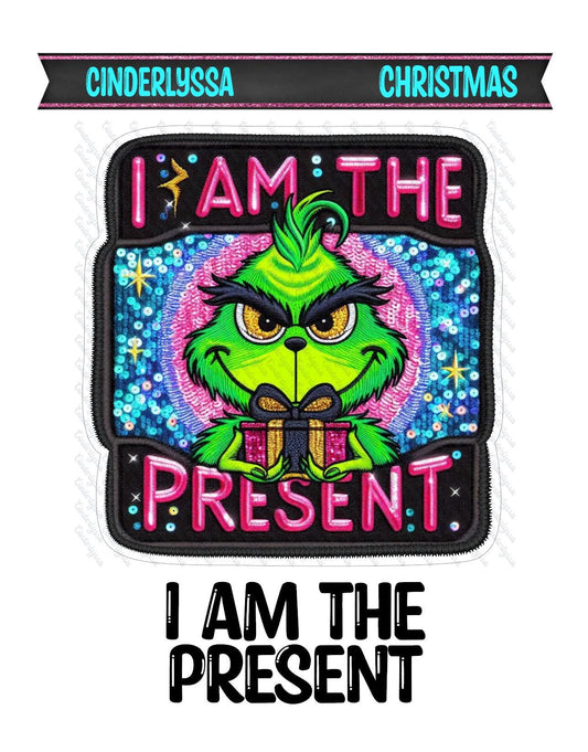 I Am the Present: Grinch Silicone Mold, Aroma Bead Molds, Car Freshener Mold, Car Freshies, Premium Cardstock Images