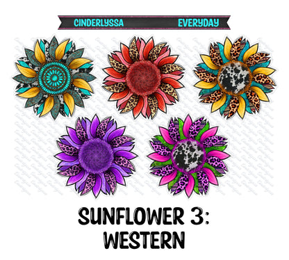 Sunflowers Mold Version 3 - Leopard, Peace Sign, Mom, Hello Spring, Aroma Bead Moldss, Premium Cardstock Images