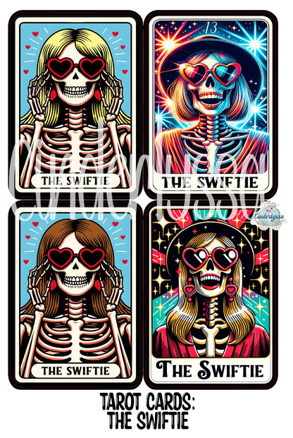 Tarot Cards: The Swiftie Dual Cavity Cardstock Silicone Mold, Aroma Bead Molds, Premium Cardstock Images