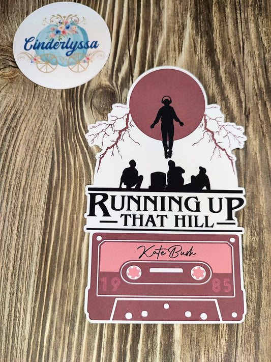 Stranger Things Running Up That Hill Cardstock Silicone Mold, Aroma Bead Molds, Premium Cardstock Images