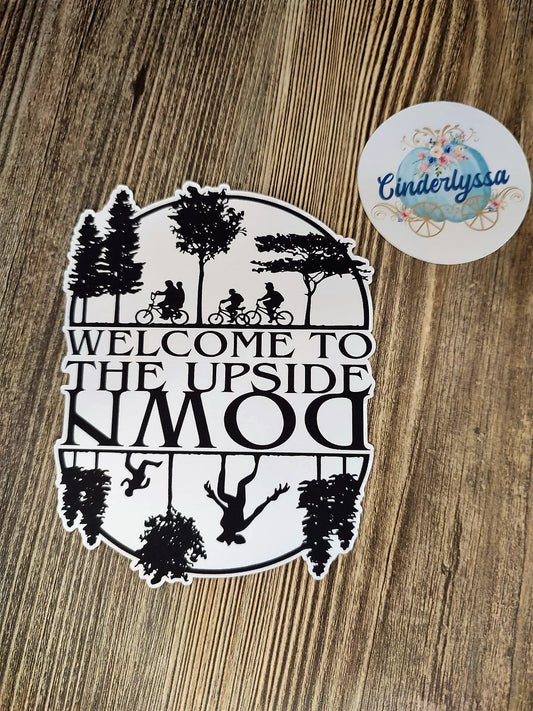 Stranger Things Welcome To The Upside Down Cardstock Silicone Mold, Aroma Bead Molds, Premium Cardstock Images