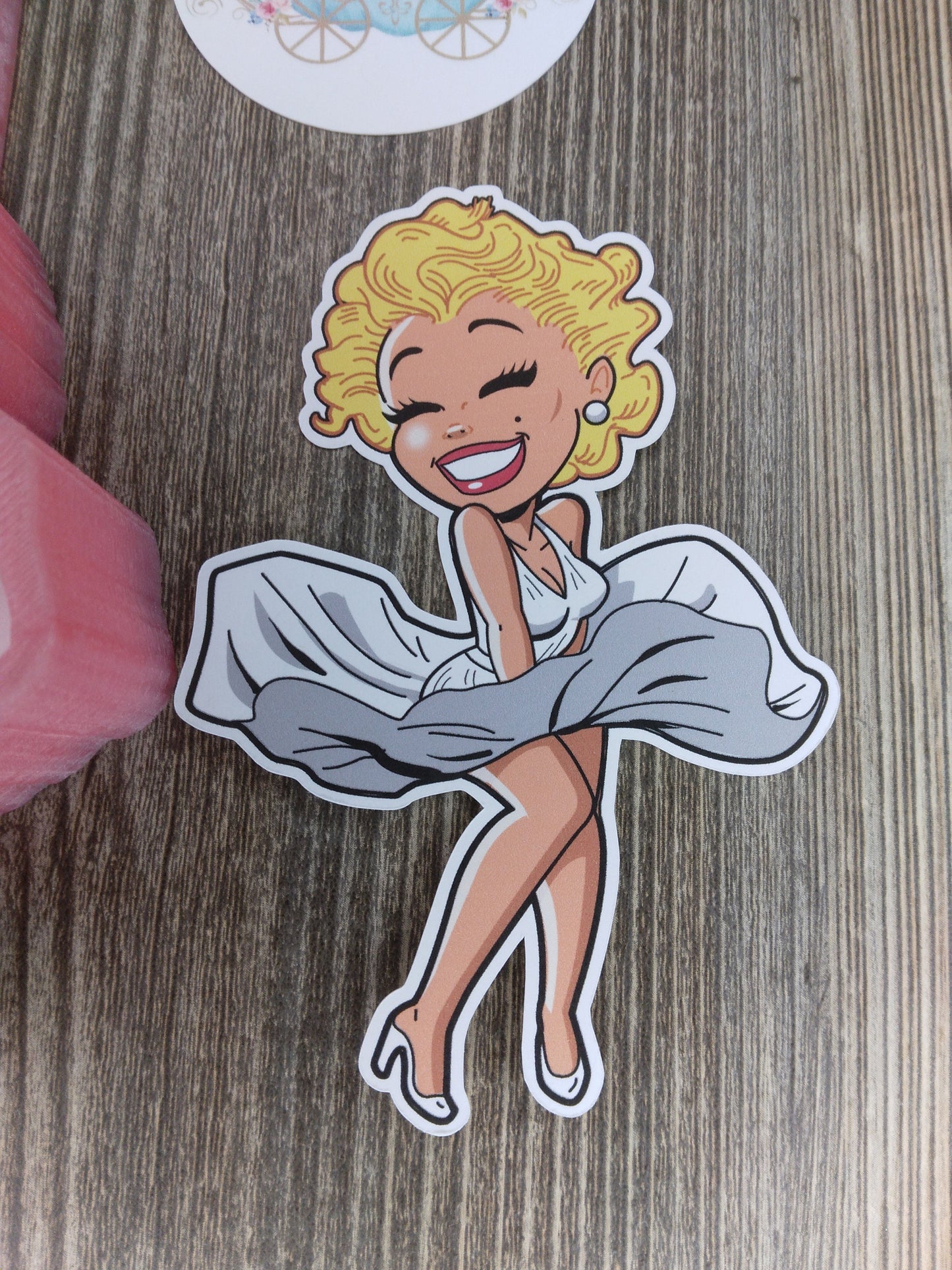 Large Marilyn Cardstock Silicone Mold, Aroma Bead Molds, Vent Clip, Premium Cardstock Images
