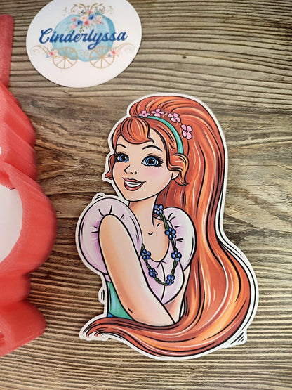 Princess Thumbelina: Fairy Prince Cornelius,Bumblebee, Grundel Cardstock Silicone Mold, Aroma Bead Molds, Premium Cardstock Images