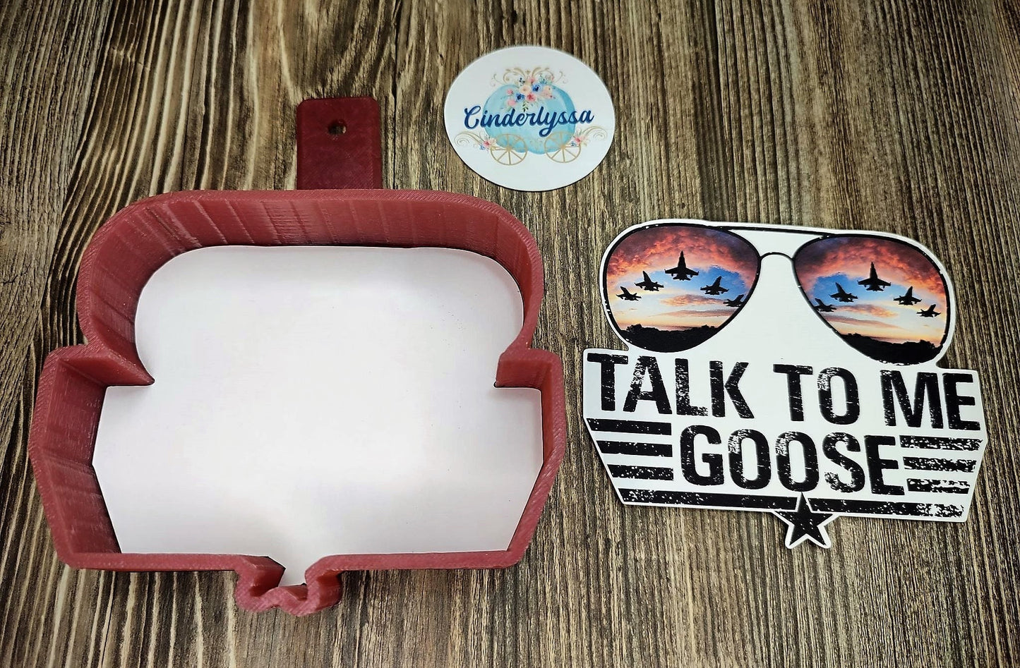 Talk to me Goose, Maverick, Ice Man Navy Silicone Mold, Aroma Bead Molds, Car Freshener Mold, Premium Cardstock Images