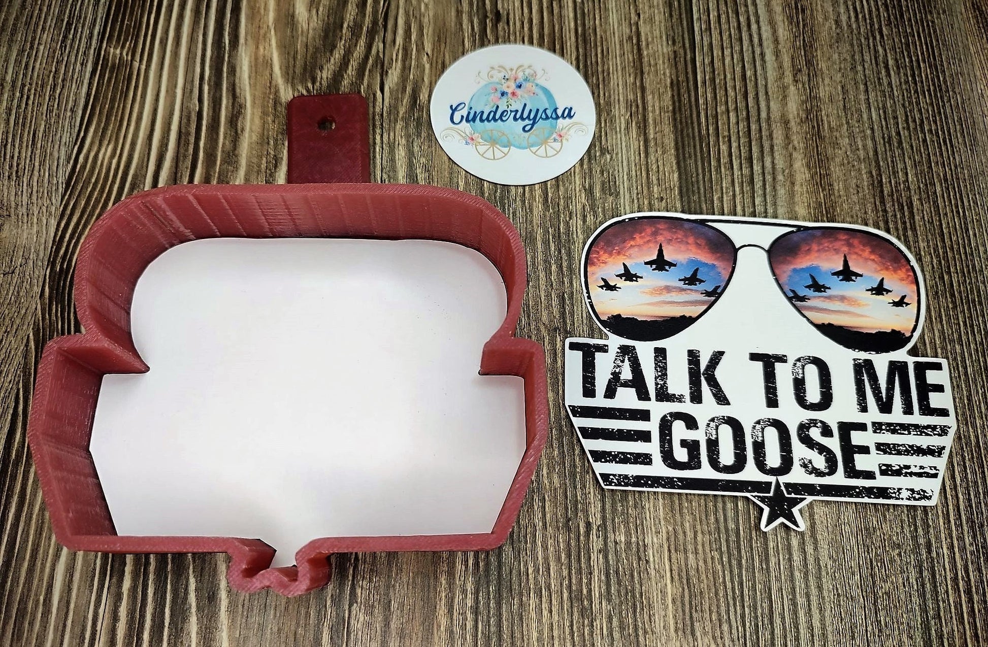 Talk to me Goose, Maverick, Ice Man Navy Silicone Mold, Aroma Bead Molds, Car Freshener Mold, Premium Cardstock Images