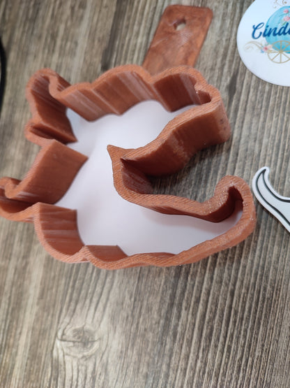 Nightmare Zero Halloween Cardstock Silicone Mold, Aroma Bead Molds